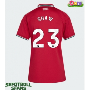 Manchester United Luke Shaw #23 Hemmatröja Kvinnor 2026-27 Kortärmad